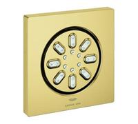 Grohe Grohe Douche latérale Rainshower Aqua Cube 7,5x7,5 cm, 2 types d'acier, C sunr geb. Quantité:1