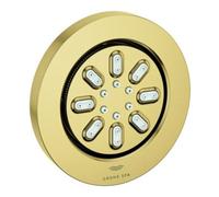 Grohe Grohe Douchette latérale Rainshower Aqua 7,5 cm, 2 types d'acier, C sunrise brossé Quantité:1