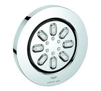 Grohe Grohe Douchette latérale Rainshower Aqua 7,5 cm, 2 types d'acier, chrome Quantité:1