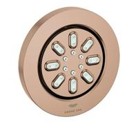 Grohe Grohe Douchette latérale Rainshower Aqua 7,5 cm, 2 types d'acier, sunset brossé Quantité:1