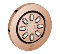 Grohe Grohe Douchette latérale Rainshower Aqua 7,5 cm, 2 types d'acier, warm sunset Quantité:1