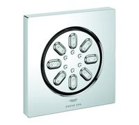 Grohe Grohe Douchette latérale Rainshower Aqua Cube 7,5x7,5 cm, 2 types d'acier, chrome Quantité:1