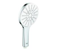 Pommeau de Douche Grohe Rainshower SmartActive 130 ø130x242mm Blanc Lune
