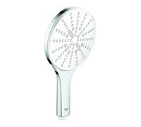 Grohe Rainshower SmartActive 150 douchette à main 26554LS0 blanc lune, 3 modes de jet, limiteur de débit 9,5 l / min