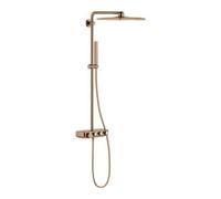 Grohe Grohe Duschsystem Euphoria SmartC 310 Cube D avec thermostat AP, bras pivotant 45 cm Quantité:1