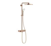 GROHE Euphoria SmartControl - Système de douche Rainshower SmartActive 310 avec mitigeur thermostatique warm sunset