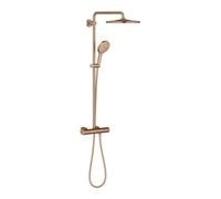 Grohe Grohe Duschsystem Rainshower SmartActive 310 26836 avec THM warm sunset brossé Quantité:1