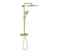 Colonne De Douche Grohe Rainshower SmartActive 310 Cube Thermostatique Cool Sunrise Brossé 26837GN0
