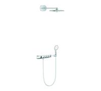 Grohe Grohe Duschsystem Rainshower SmartC 360Duo chromé, mitigeur thermostatique apparent, combinaison apparent/encastré Quantité:1
