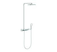 Grohe Grohe Duschsystem Rainshower SmartC Duo 360 m AP-Thermostat, montage mural, blanc lune Quantité:1