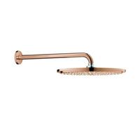 Grohe Grohe Ensemble de pommeau de douche Rainshower C 310 Bras 38 cm, avec régulateur de débit, blanc sunset Quantité:1