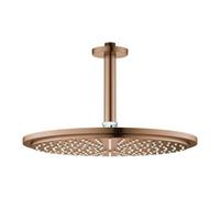 Grohe Grohe Ensemble de pommeau de douche Rainshower C 310 plafond 14,2 cm, warm sunset brossé Quantité:1