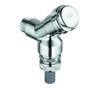 Grohe Grohe Ensemble de robinetterie 1/2", siège incliné, chrome Quantité:1