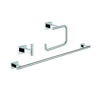 GROHE Essentials Cube - Ensemble accessoires WC 3 en 1 chrome