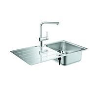 Grohe Grohe Ensemble évier encastrable K500 Minta 86x50 cm, 1 bac, mitigeur évier EH, ES Quantité:1