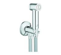 Grohe Grohe Ensemble support mural Rainshower Aqua avec flexible de douche, 1 jet, chrome Quantité:1