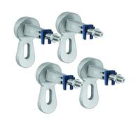 Grohe Grohe Équerre murale 103999 pour montage pré-mur 4 pièces Quantité:1