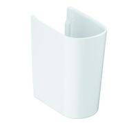 Grohe Grohe Essence Demi-colonne en céramique blanc alpin, avec matériel de fixation, en céramique sanitaire Quantité:1