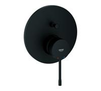 Grohe Grohe Essence Ensemble de montage prêt à poser Mitigeur baignoire encastré, noir phantom Quantité:1