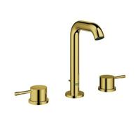 Grohe Essence, mitigeur de lavabo 3 trous, saillie 114mm, avec vidage à tirette, 20296GL1, Couleur: un lever de soleil frais