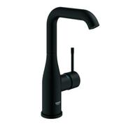 Grohe Essence levier unique mitigeur lavabo 24177KF1 corps lisse taille L noir fantôme