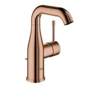 Grohe Essence Mitigeur monocommandé pour lavabo, M-Size, orientable, saillie 114mm, avec vidage à tirette, 24173DA1, Couleur: coucher de soleil chaud