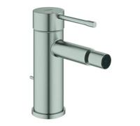 GROHE Mitigeur monocommandé bidet Essence 24178DC1 – saillie 111 mm, vidage tirette – acier super
