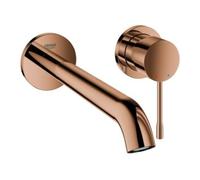 Grohe Grohe Essence Set de montage prêt à l'emploi Mitigeur lavabo encastré, bec 23 cm, blanc solaire Quantité:1