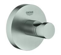 GROHE Crochet pour peignoir Essentials 40364DC1 supersteel, fermeture dissimulée