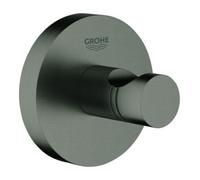 GROHE Crochet pour peignoir Essentials 40364AL1 – Graphite dur brossé, fermeture dissimulée