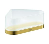 Grohe Grohe Étagère d'angle en verre Selection cool sunrise brossé, avec support Quantité:1