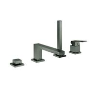 Grohe Grohe Eurocube combinaison baignoire 4 trous graphite dur brossé Quantité:1