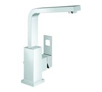Grohe Grohe Eurocube Mitigeur lavabo mono-commande 1/2", taille L, avec garniture de vidage, chrome Quantité:1