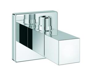 Grohe Grohe Eurocube robinet d'arrêt d'angle 1/2", raccord mural 1/2", chrome Quantité:1