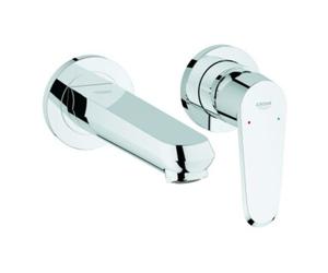 Grohe Grohe Eurodisc Cosmopolitan Ensemble complet chr, Robinet lavabo 2 trous, Déport 17 cm Quantité:1