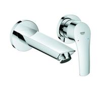 Grohe Grohe Eurosmart Kit de montage fini Mitigeur lavabo encastré 2 trous, sortie 17,1 cm, chrome Quantité:1