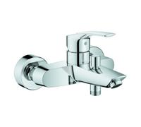 Grohe Grohe Eurosmart Mitigeur baignoire monotrou 1/2", montage mural, chrome Quantité:1