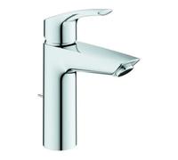 Mitigeur Monotrou Grohe Eurosmart avec Garniture de vidage Tirette et ColdStart Chromé