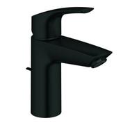 GROHE Mitigeur monocommandé pour lavabo Eurosmart S-Size saillie 109 mm vidage à tirette Noir mat