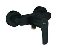 Grohe Grohe Eurosmart Mitigeur monocommande douche 1/2", montage mural, noir mat Quantité:1