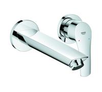 Grohe Grohe Eurosmart Set de montage prêt mitigeur lavabo encastré 2 trous, bec 21,1 cm, chromé Quantité:1