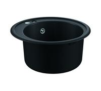 Grohe Grohe Évier encastrable composite K400 50-C 51 1.0 rond, d=51 cm, 1 cuve, granit noir Quantité:1
