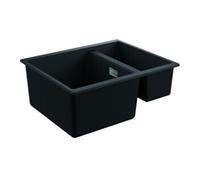 Grohe Grohe Évier encastrable composite K500 60-C 55,5/46,1 1,5 bac, granit noir 55,5x46cm Quantité:1