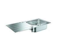 GROHE Évier 31563SD1 86x50 cm en acier inoxydable – surface ou encastré