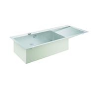 Evier en acier inoxydable K1000 1160 x 520 mm Inox 31581SD1 (Import Allemagne)