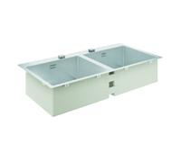 Grohe Grohe Évier K800 120-S 102,4/51 2.0 102,4x51cm, à poser, 2 bacs, ES Quantité:1