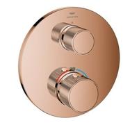 Mitigeur Thermostatique Douche Grohe Atrio Private Collection à Encastrer 2 sorties Warm Sunset