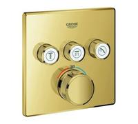 Grohe Grohe Fertigset Grohtherm Smartcontrol UP-THM, 3 vannes d'arrêt, angulaires, C sunrise Quantité:1