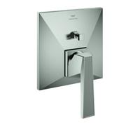 Grohe Grohe FMS Allure Brilliant Collection privée Mitigeur mural encastré, levier avec structure ronde, super chromé Quantité:1