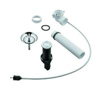 Grohe Grohe Garniture de vidage à tige 40986 Push-Excentrique pour éviers cuisine acier inoxydable Quantité:1